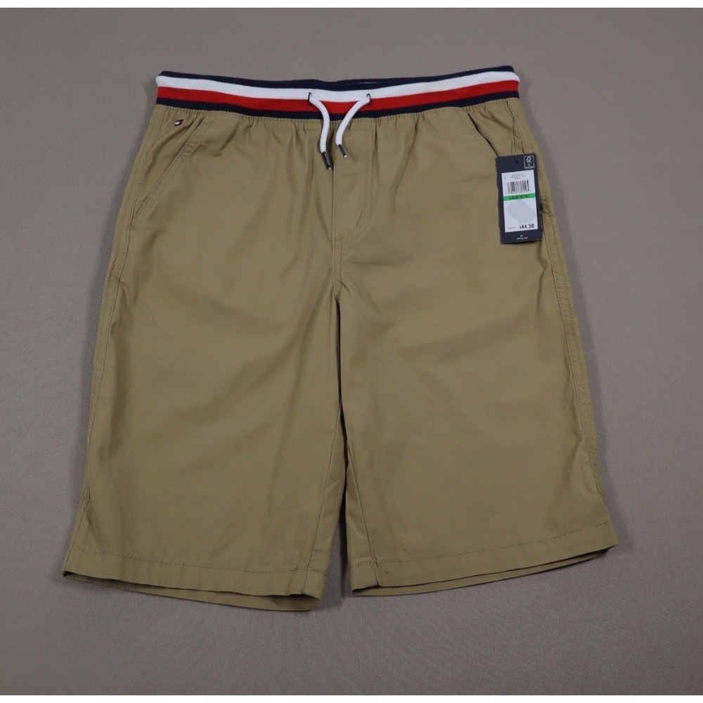 Tommy Hilfiger Kids Knit Waist Band Shorts Big Boy's Shorts - Size L (16-18)